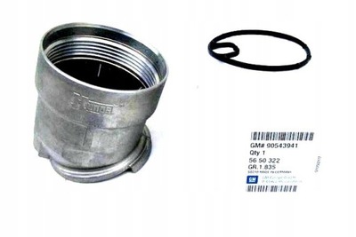 Корпус фільтра оливи opel vectra astra zafira 1.8 фото №1