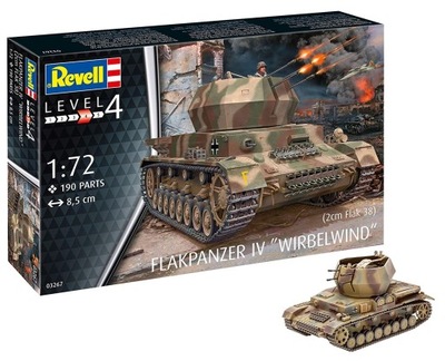 Revell 03267 1/72 Flakpanzer IV Wirbelwind (2 cm Flak 38)