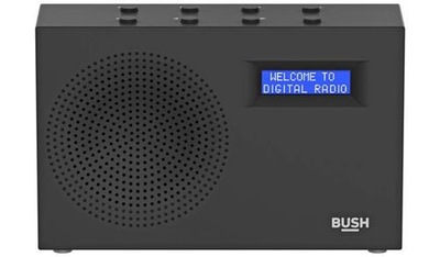 Radio Przenośne BUSH Mono FM LCD - Czarne