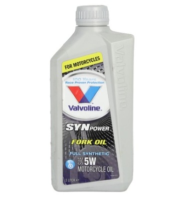 Olej do amortyzatorów VALVOLINE SYNPOWER 5W 1L