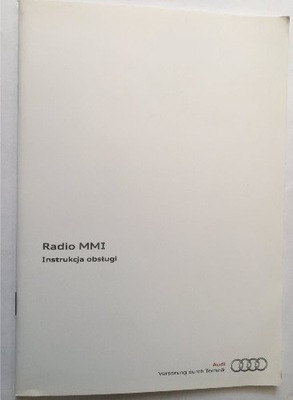 Audi A3 8V 2012- MMI instrukcja obsługi radio nawigacji polska oryginał