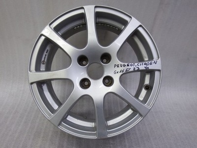 DISC PEUGEOT 208 207 307 6X16 ET23 4X108 OEM  