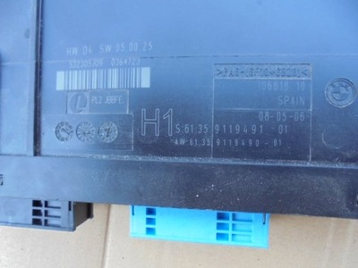 Модуль комфорту світла bmw e87 e90 e91 9119491 фото №1