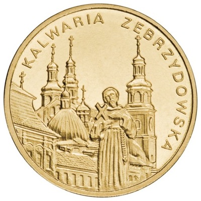 Moneta 2 zł Kalwaria Zebrzydowska