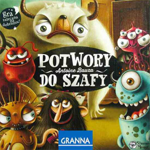 GRANNA Potwory do szafy - gra pamięciowa od 3 lat