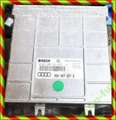 AUDI CONTROL UNIT 8D0907557B 0261203554 /555  