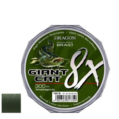 Plecionka Giant Cat 8x Braid Dragon 150 lb 300 m