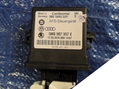 VW UNIDAD DE CONTROL MÓDULO DE LUZ AFS 5M0907357 E  