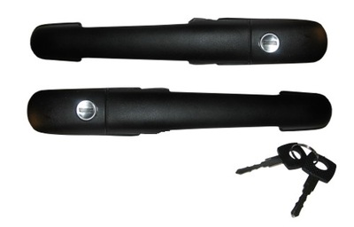 2x ручка вкладка замка задня задня двері vw lt 46 фото №1