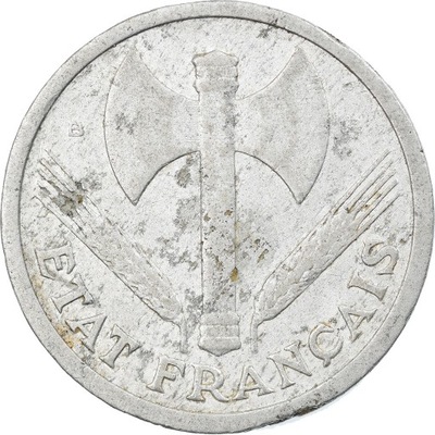 Moneta, Francja, Bazor, 2 Francs, 1943, Beaumont -