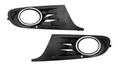 Vw golf vi mk6 08-13 решітка ліва права хром l+p фото №1