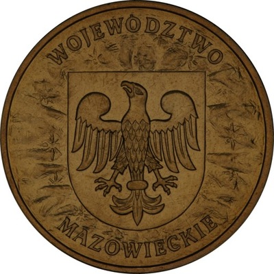 Moneta 2 zł Województwo Mazowieckie