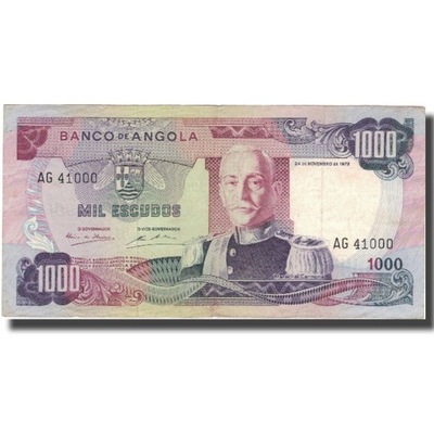 Banknot, Angola, 1000 Escudos, 1972, 1972-11-24, K