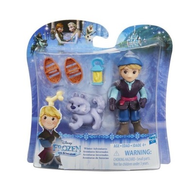 DISNEY FROZEN Kraina Lodu Mini Lalka KRISTOFF Wilk