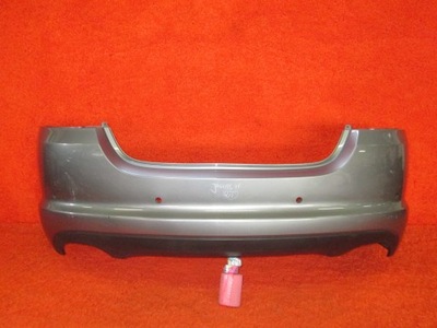 JAGUAR XF SEDAN GOOD CONDITION BUMPER REAR HOCKEY BUMPER SPOILER GRAY  