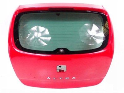 Крышка багажника задняя задняя + стекло seat altea 2004-2009 ls3h фото №1