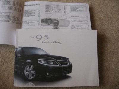 SAAB 95 9-5 2005 - 2010 MANUAL MANTENIMIENTO POLSKA  