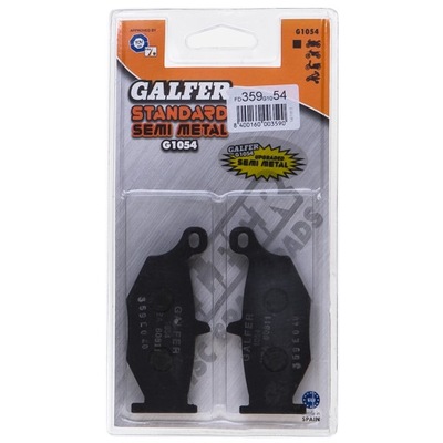 ZAPATAS PARTE TRASERA GALFER SUZUKI GSR 600 2006-2008  