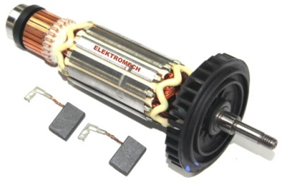ROTOR MAKITA 9554 9555 PÔVODNÝCH KEFY