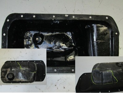 Піддон масляна ford fiesta 1.4 tdci f6ja 07r фото №1