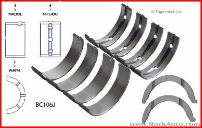 Вкладиші головні chrysler 300 3.2 3.5 2005-2010 фото №1