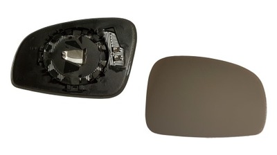 Skoda roomster 06- скло вкладиш дзеркало дзеркало r фото №1