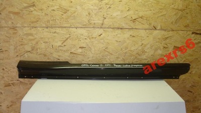 Opel corsa d opc молдинг порог правая фото №1