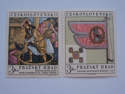 Czechosłowacja - Zamek Praski - Mi. 1876-77 **
