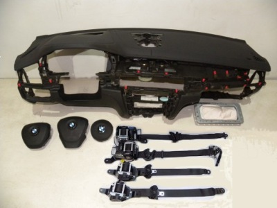 Bmw f15 f16 x5 x6 приборная панель подушка безопасности ремни нитка head up фото №1