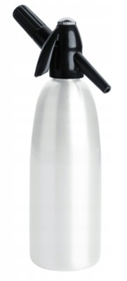 solidny SYFON DO WODY SODOWEJ 1L SATURATOR biały