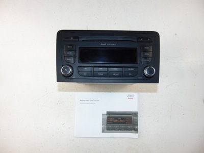 AUDI CONCERT 2 A3 8P0035186P - VERY GOOD CONDITION CONDITION +KOD 8p0035186p  {{product_id}}