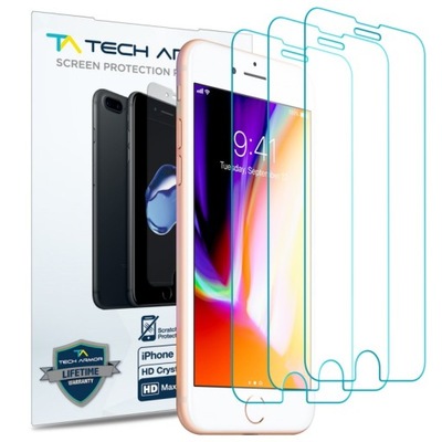 3 SZT MARKOWA FOLIA TECH ARMOR DO IPHONE 6/6S PLUS