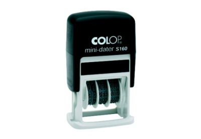Pieczątka datownik Colop S160 + gumka