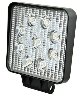 FARO HALÓGENO DIODO LUMINOSO LED 27W 12V - 24V BASTIDOR WIDLOWY  