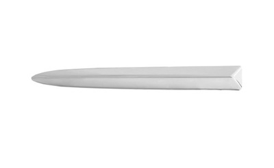 Молдинг накладка бампера верхний fiat 500 хром pr фото №1