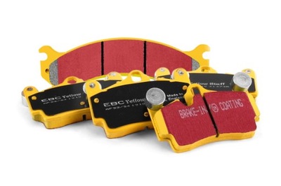 EBC YELLOW PADS REAR FREEMONT JOURNEY DISCS 328M  