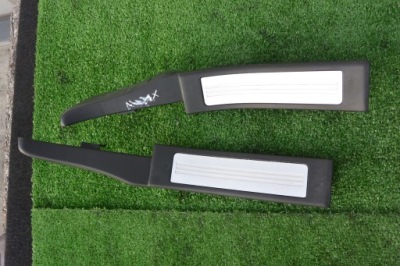 Молдинг накладка поріг задня kpl jaguar xf x250 lift фото №1