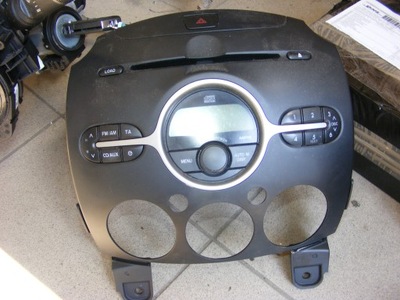 Mazda 2 de радио cd mp3 07 08 09 10r фото №1