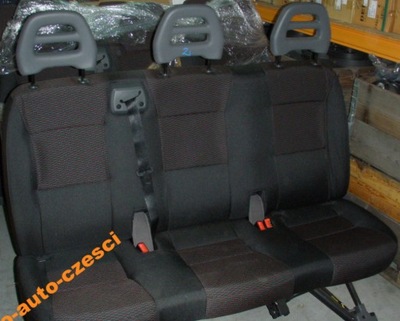 Заднє сидіння сидіння лавка трьохмісна fiat ducato 2011- фото №1