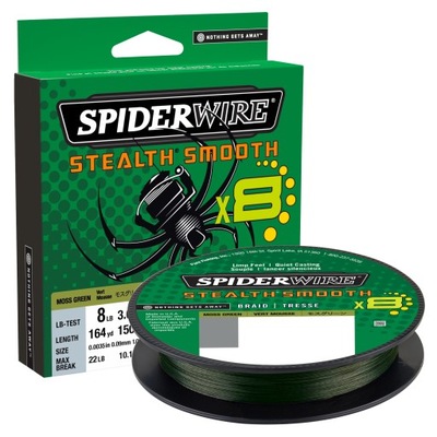 Spiderwire Plecionka Smooth 8 0,19mm/300m Green