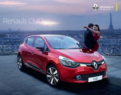 Renault Clio prospekt 2016 Czechy 