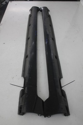 Накладка порог левая lc9x vw passat b7 sedan фото №1