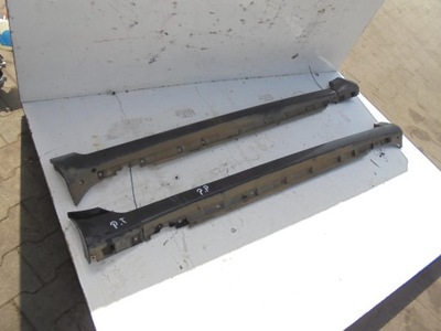 Молдинг поріг ліва audi a4 b7 lz9w фото №1