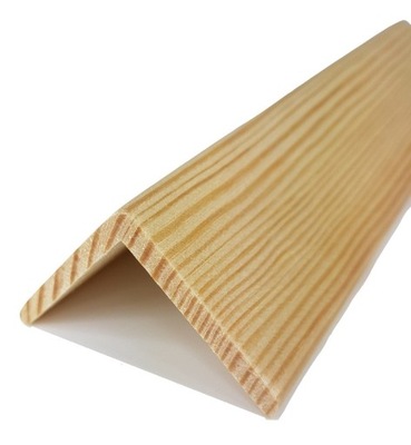 Kątownik drewniany sosnowy 45x45 listwa drewniana