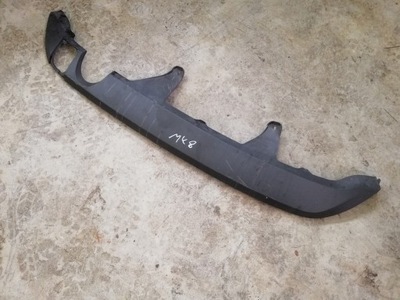 Ford fiesta mk8 накладка дифузор бампера задня фото №1