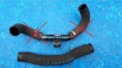 Труба интеркулер ford ka 08- 1.3 дизель фото №1