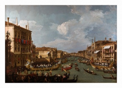 CANALETTO Regaty na Canal Grande Wenecja