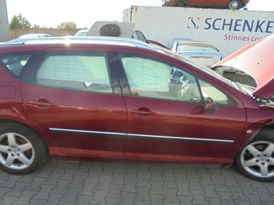 Дверь правое задняя sw kombi peugeot 407 kkqd фото №1