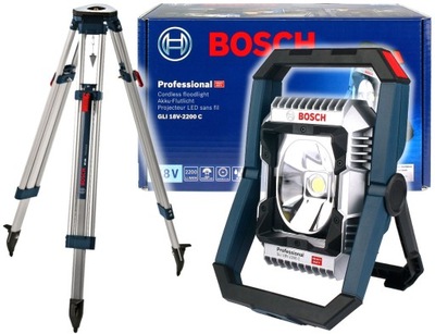 ФАРА AKUMULATOROWA GLI 18V-2200 C BOSCH + STATYW