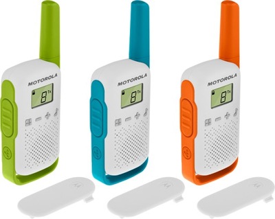 MOTOROLA T42 KRÓTKOFALÓWKI WALKIE TALKIE TRÓJPAK